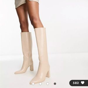 Glamorous heeled boot